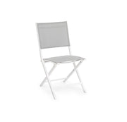 Set 2 Sedia piegh. elin bianco lh30