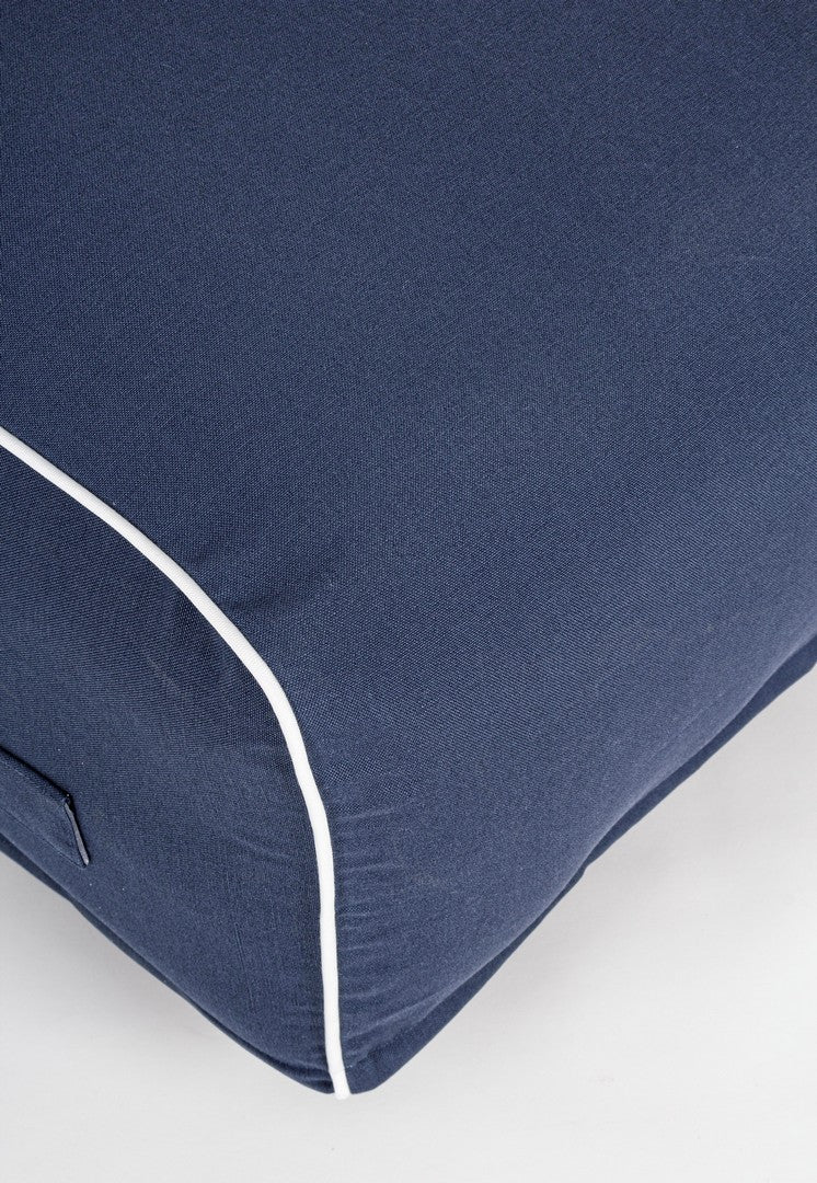 Chaise longue rihanna gonfiabile blu