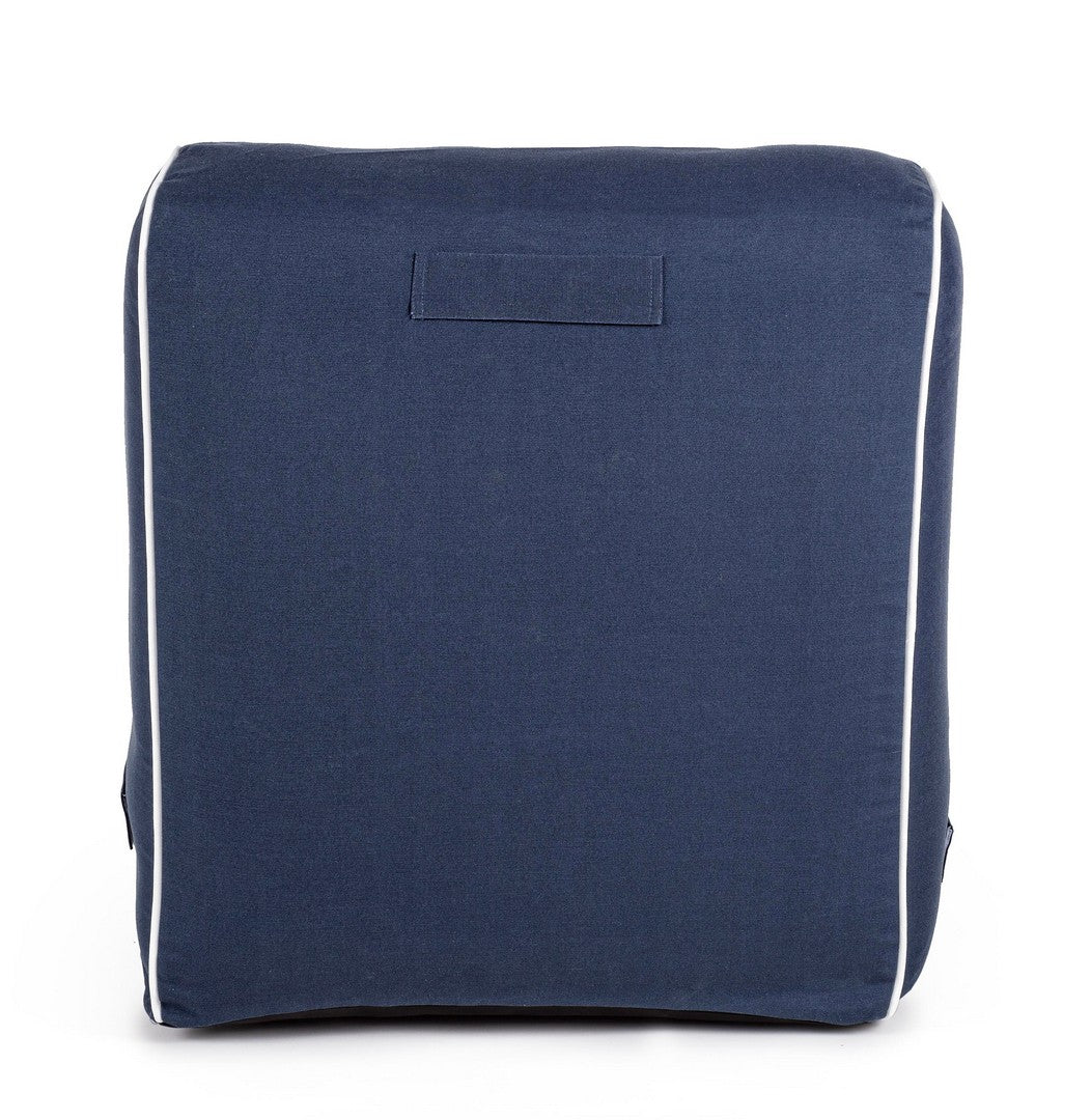 Chaise longue rihanna gonfiabile blu