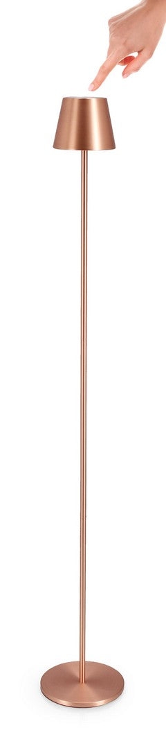 Piantana led etna bronzo h115
