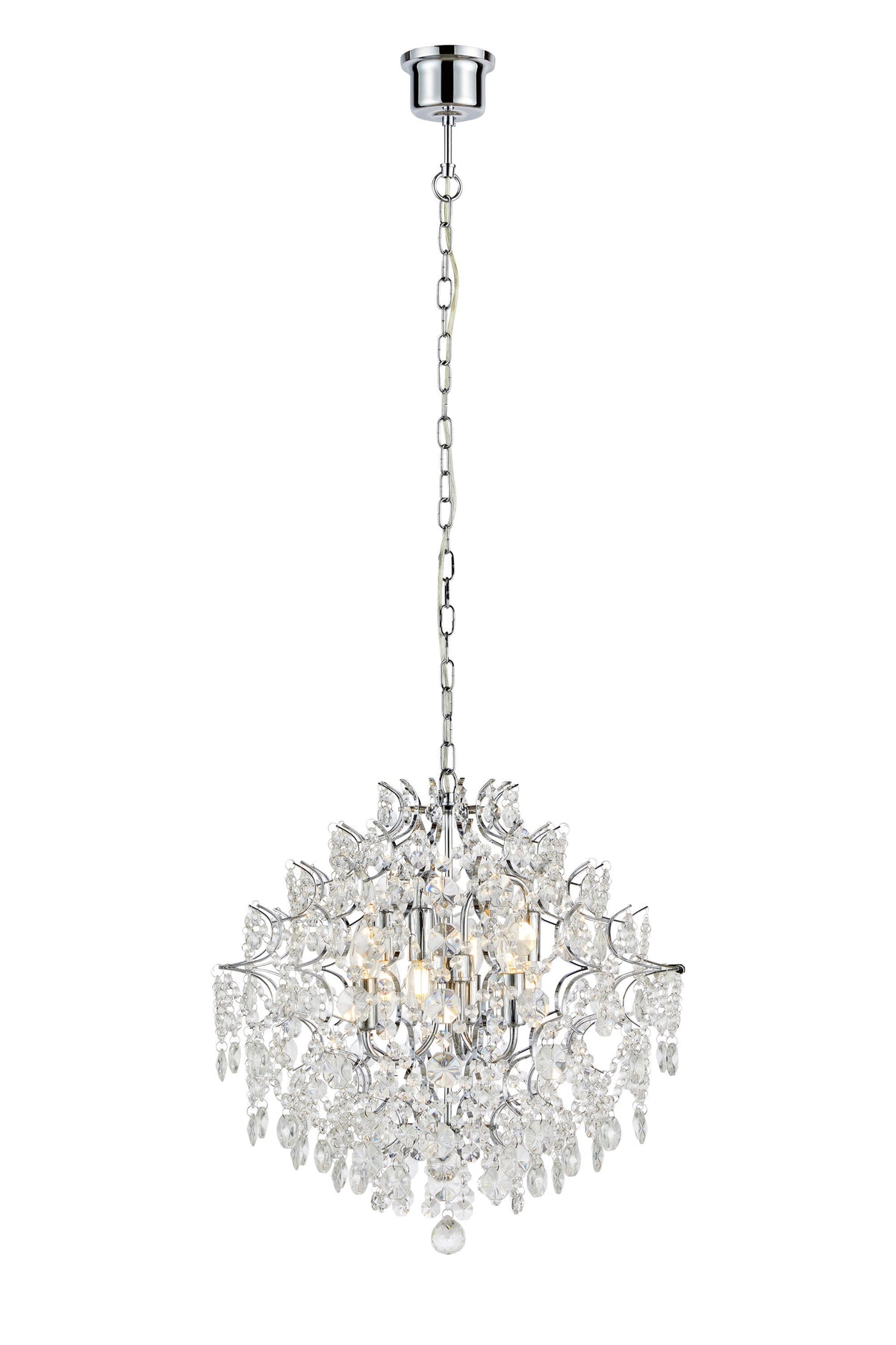 ROSENDAL Lampadario 6L Cromo/MC