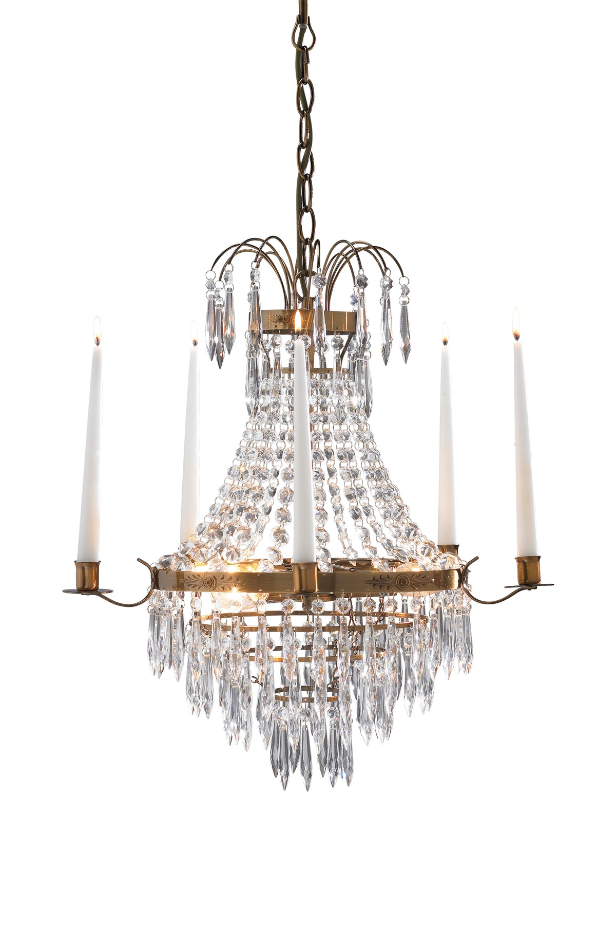 KRAGEHOLM Lampadario 3L Antico/MC