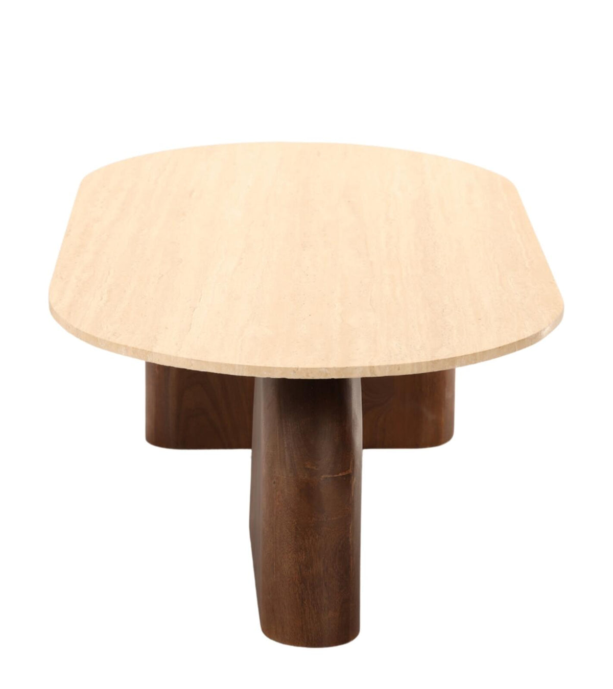 Tavolino Aydin travertino 120x65xH40cm