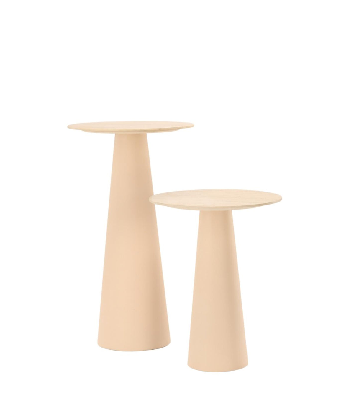 Set di tavolini Tora S/2 D40xH73cm