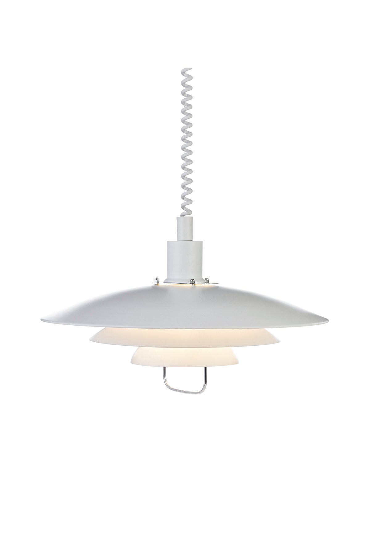 KIRKENES Lampadario 1L Bianco