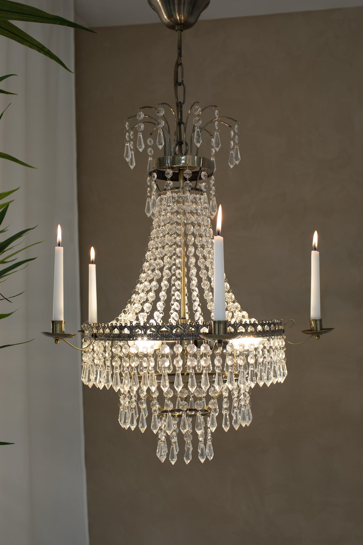 MARIELUND Lampadario in cristallo 3L Antica/MC