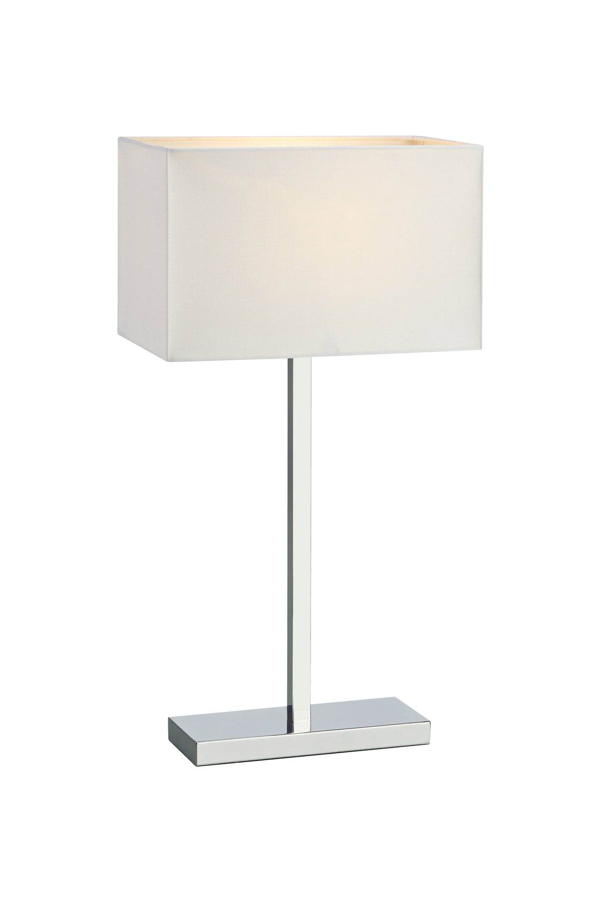 SAVOY Lampada da tavolo 1L USB Cromo/Bianco