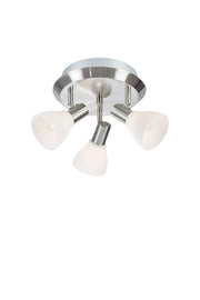 VERO Soffitto 3L Acciaio/Opale