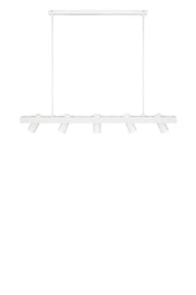 TORINO Lampadario 5L Bianco