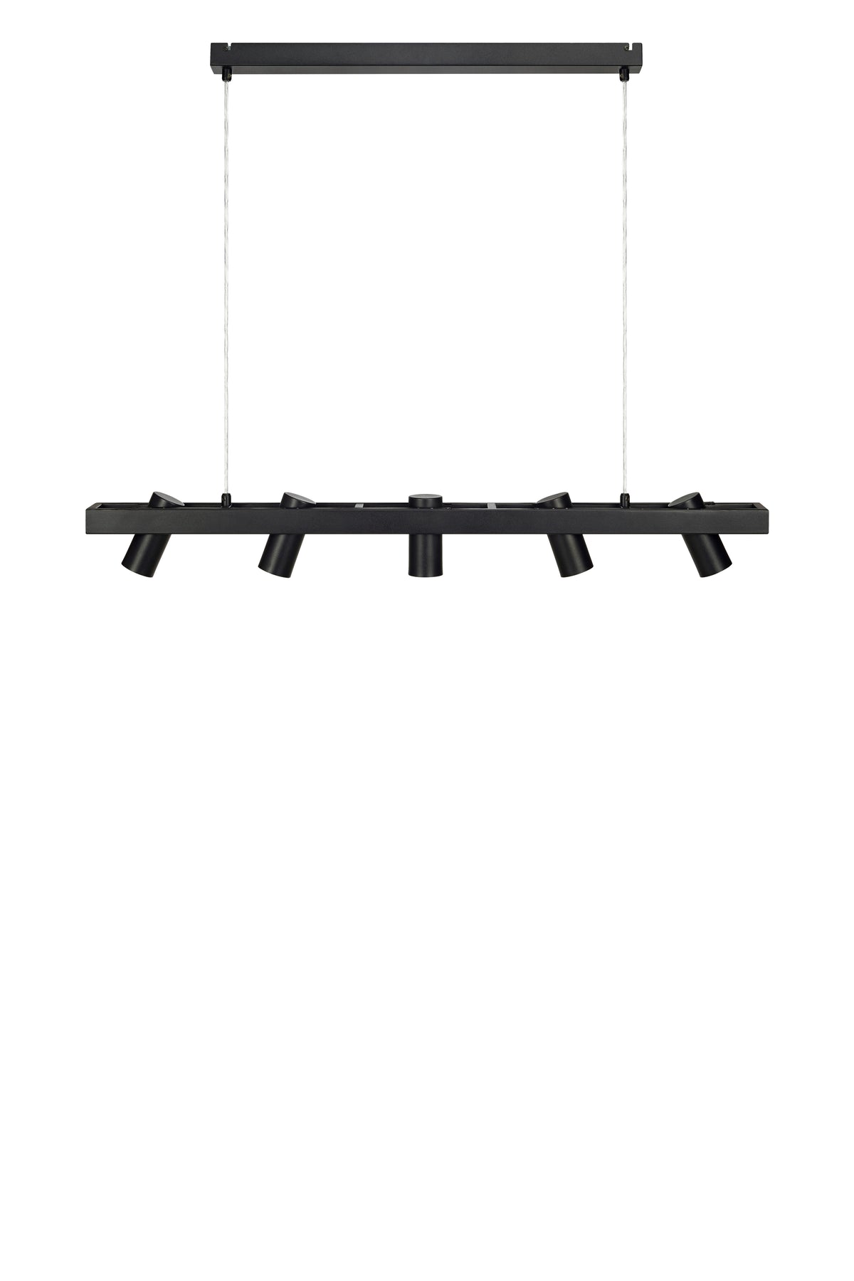 Lampadario TORINO 5L Nero