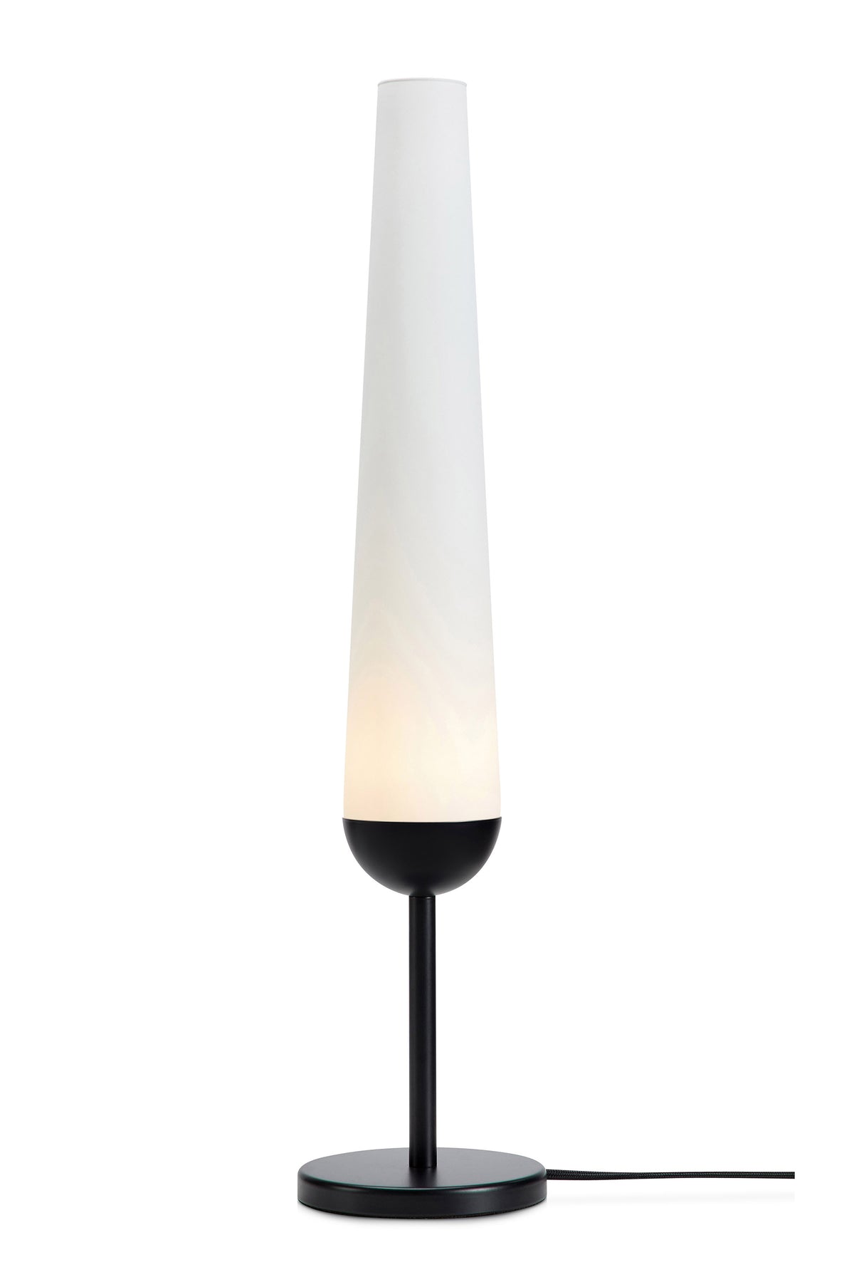 BERNA Lampada da tavolo 1L Nero/Bianco