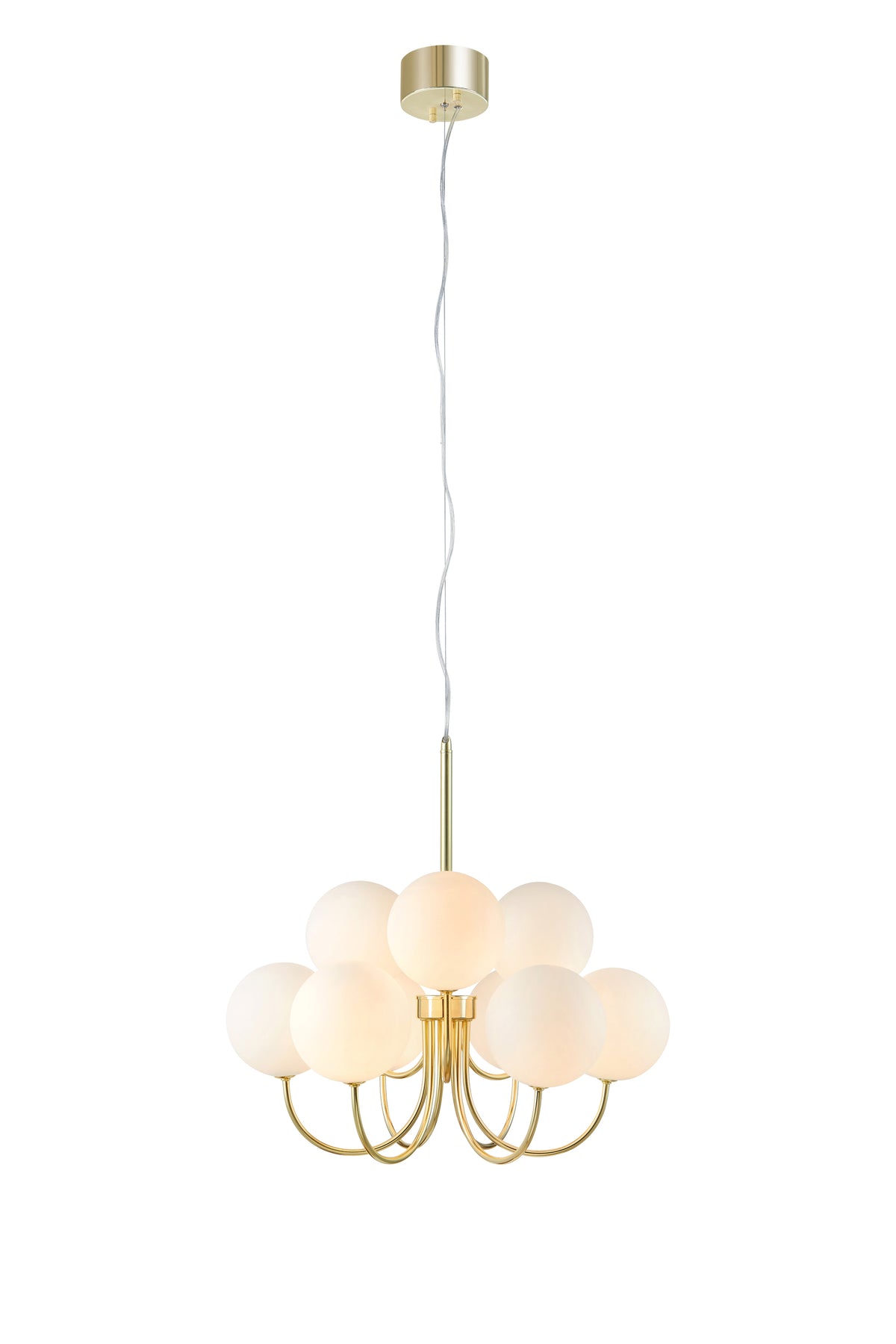 BIANCO Ciondolo 9L Oro/Bianco