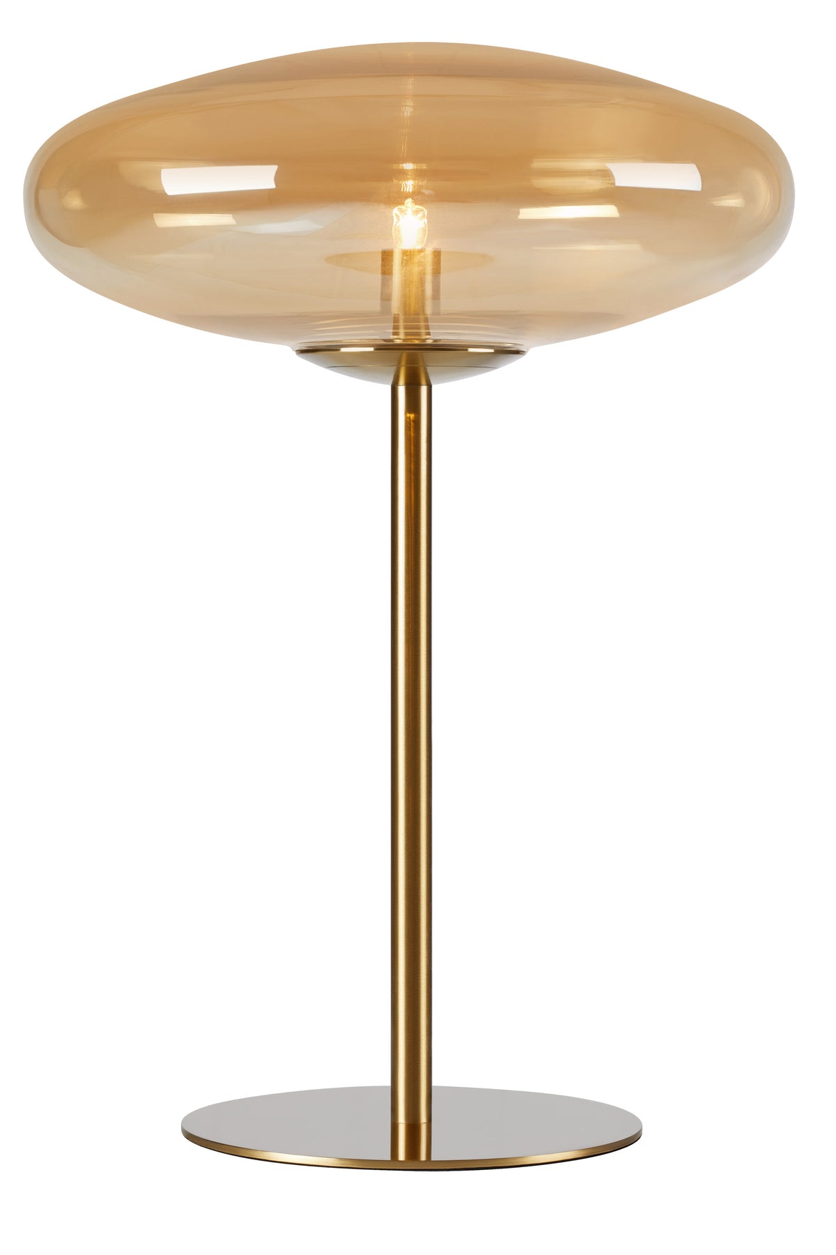 LOCUS Lampada da tavolo 1L Ambra/Ottone