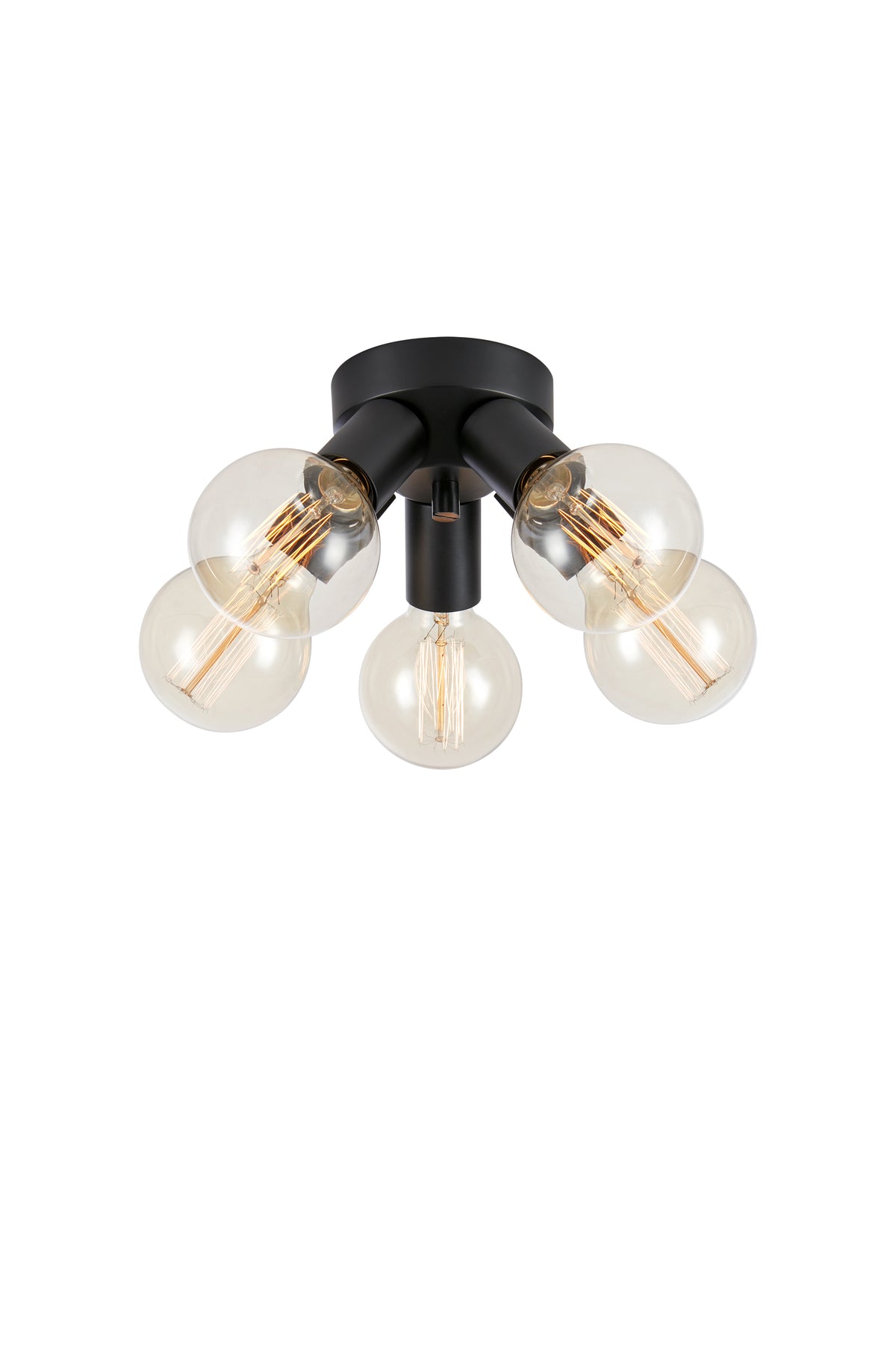 MAZZO Soffitto 5L Nero