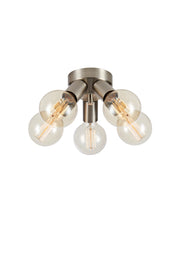 MAZZO Soffitto 5L Nichel Satinato