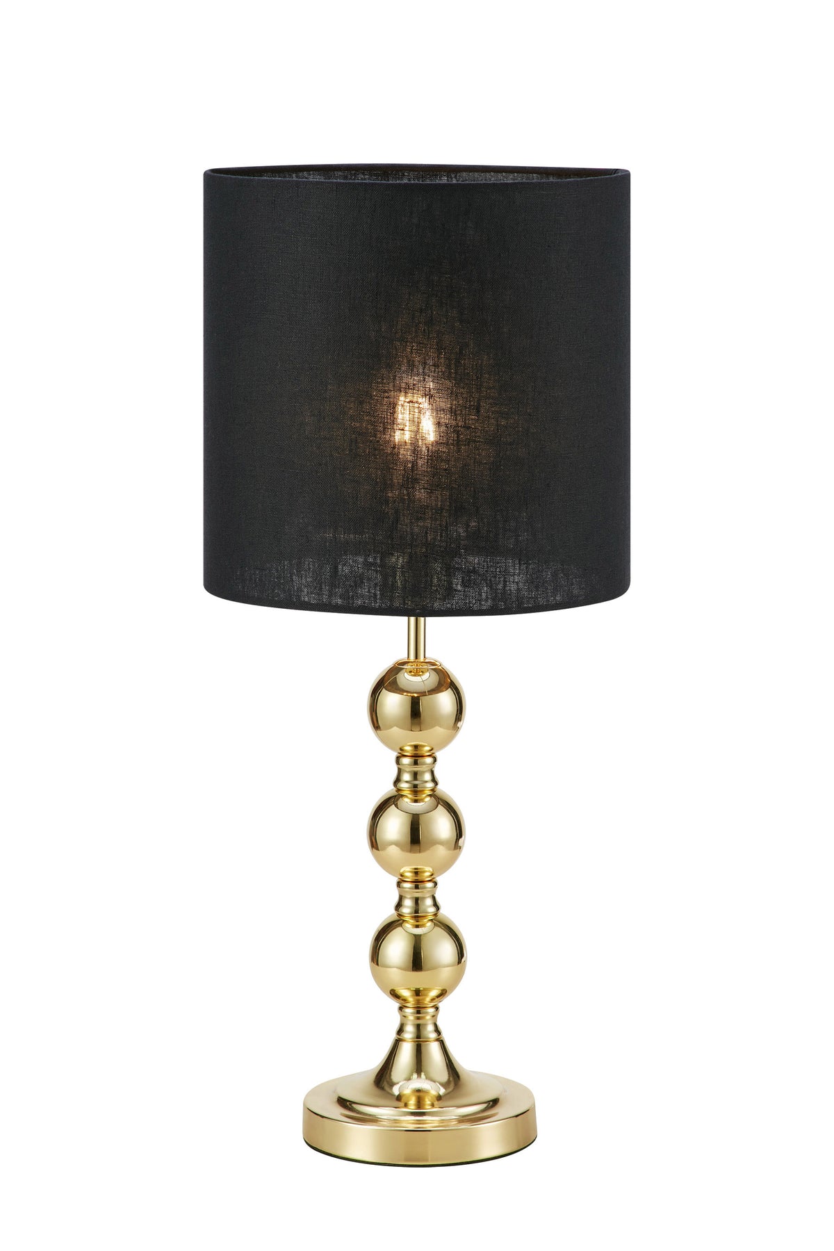 Lampada da tavolo OCTO 1L Ottone/Nero