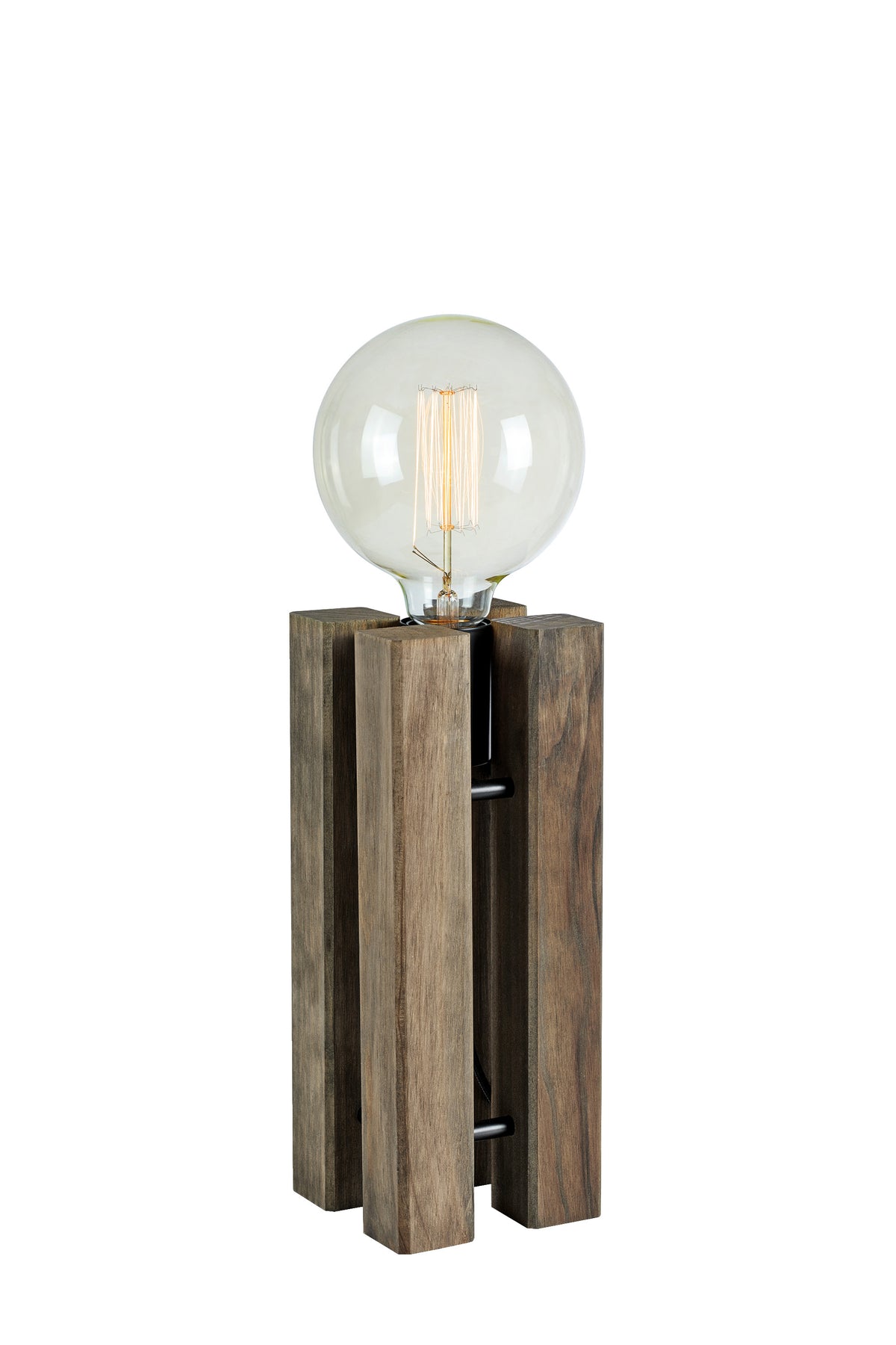 Lampada da tavolo LODGE 1L 28 cm Tinto Marrone