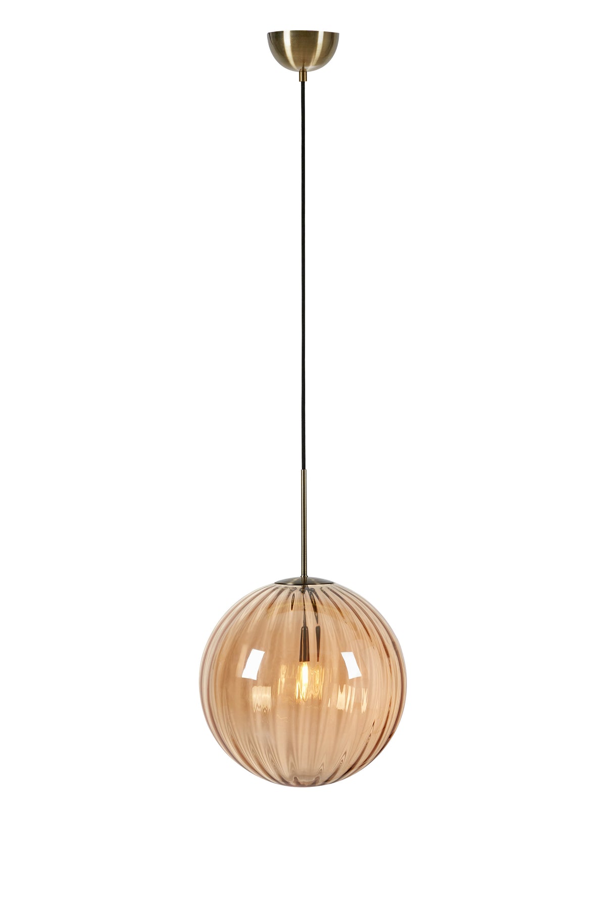 Ciondolo FENGARI 1L Ottone antico/Ambra