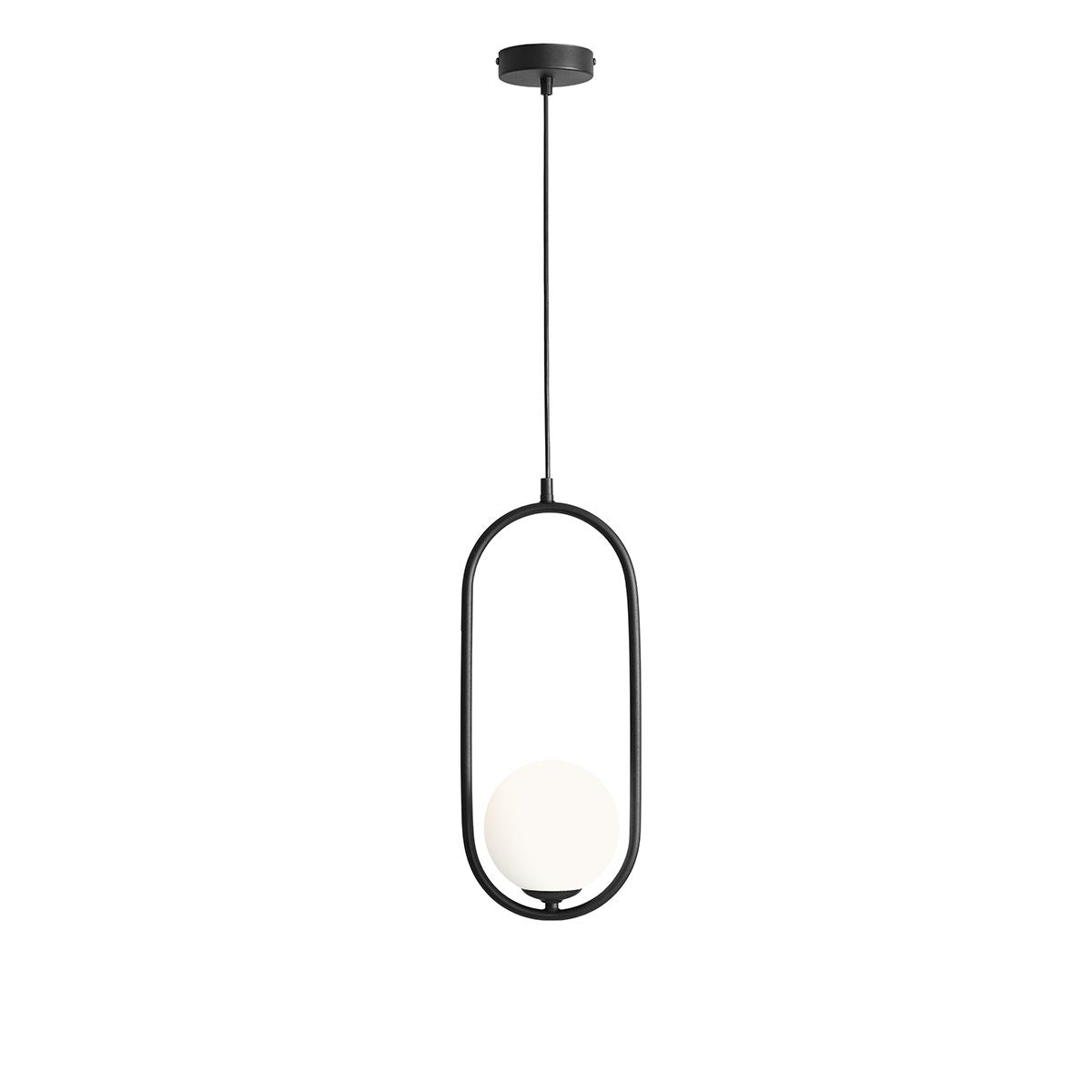 Lampada a sospensione Riva Nero Aldex