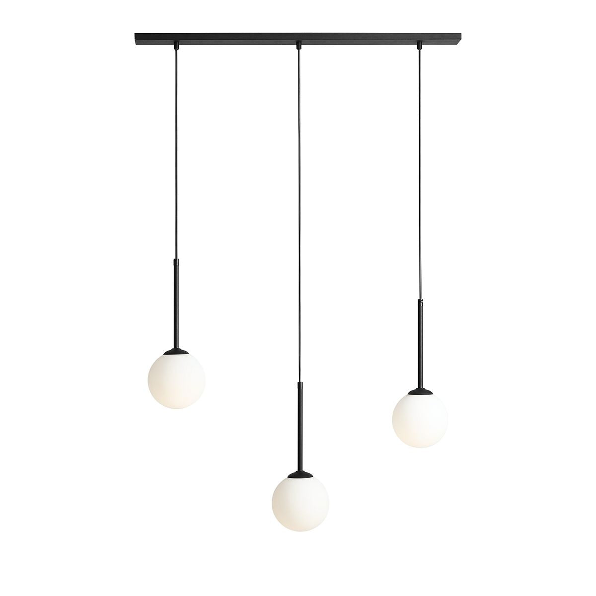 Lampada a sospensione Bosso 3 Nero Aldex