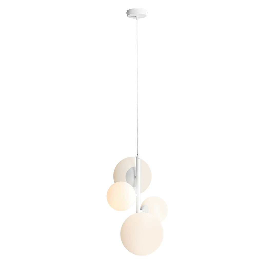 Lampada a sospensione Bloom 4 Bianco Aldex