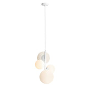 Lampada a sospensione Bloom 4 Bianco Aldex