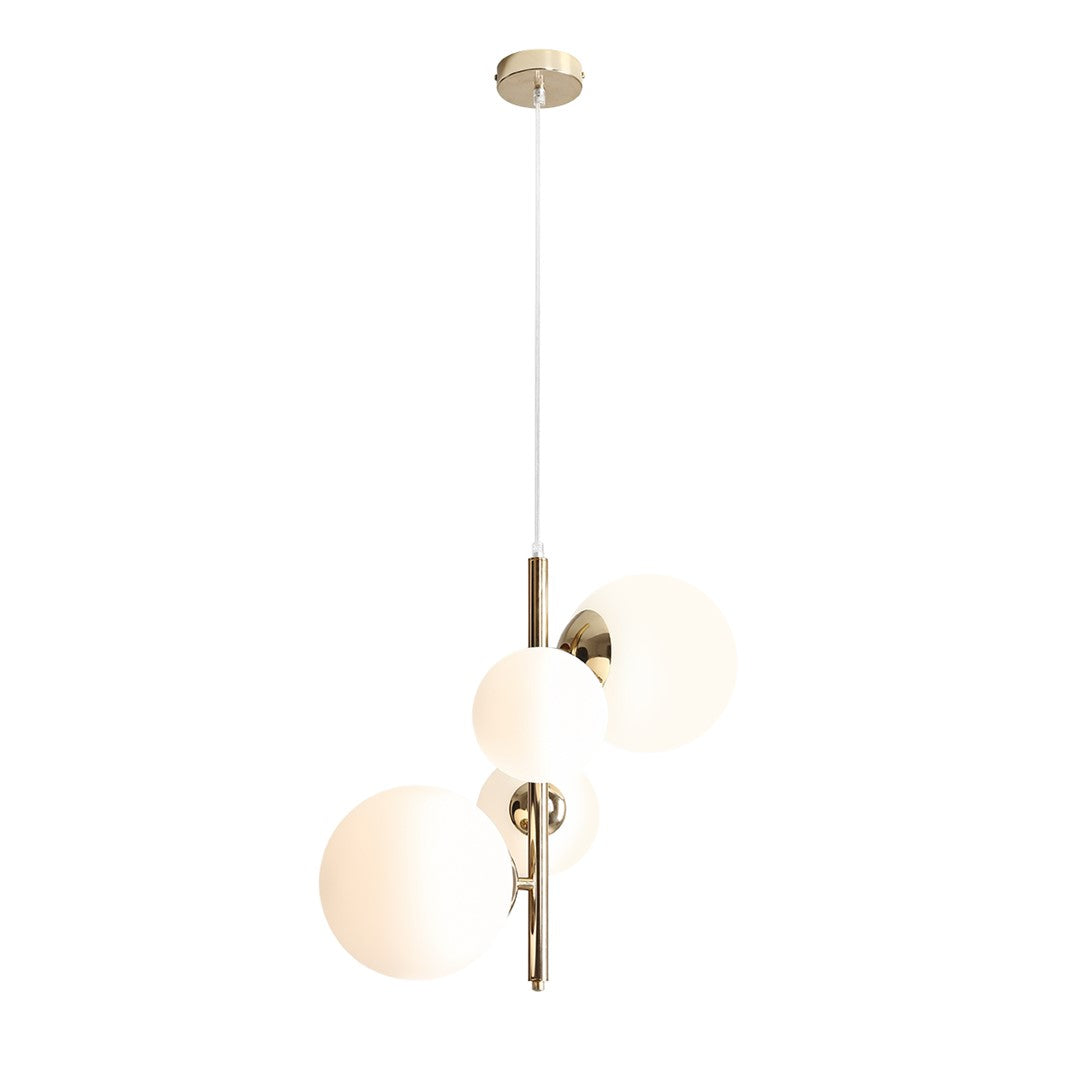 Lampada a sospensione Bloom 4 Oro Aldex
