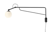 Applique Soho Glass grande Nero Aldex
