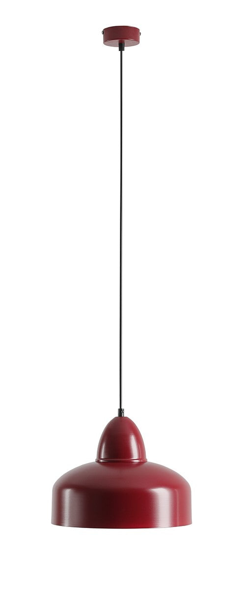 Lampada a sospensione Como Bordeaux Aldex
