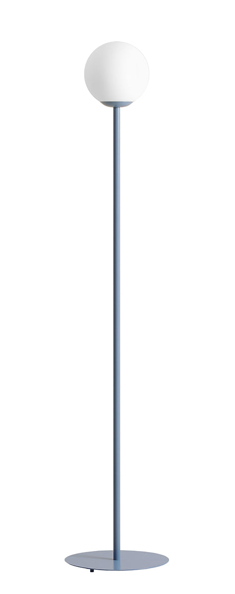 Lampada da terra Pinne Blu polvere Aldex