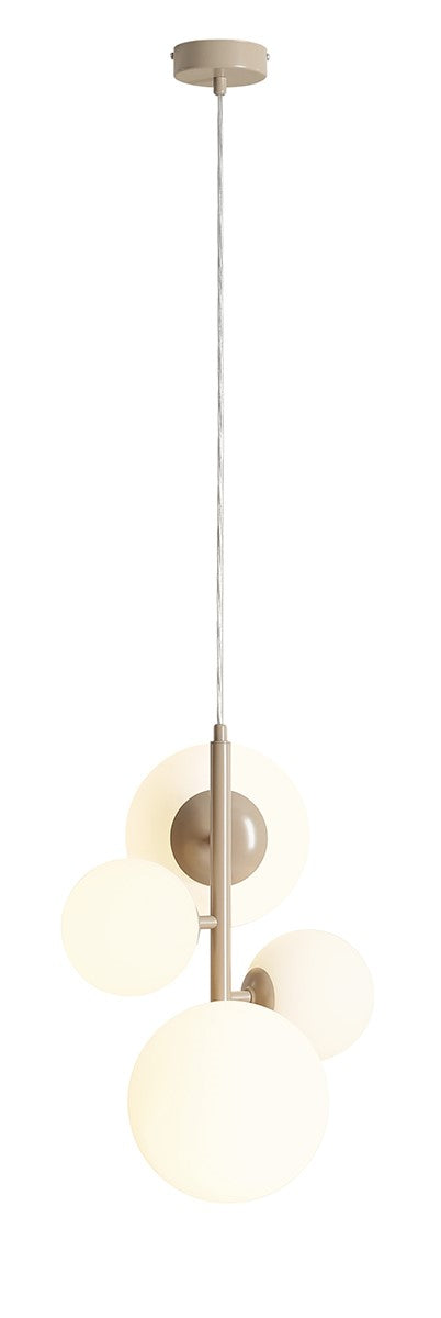 Lampada a sospensione Bloom 4 Beige Aldex