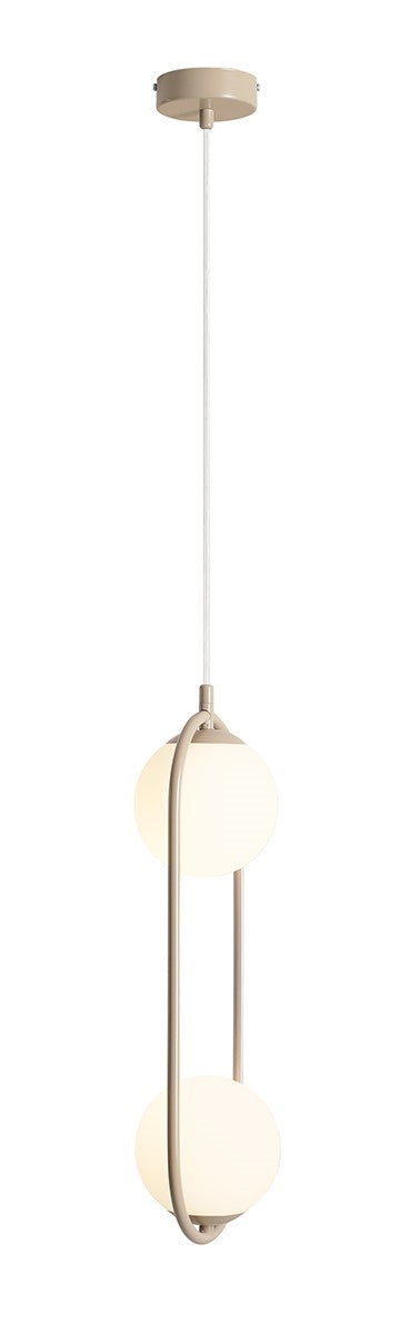 Lampada a sospensione Riva 2 Beige Aldex
