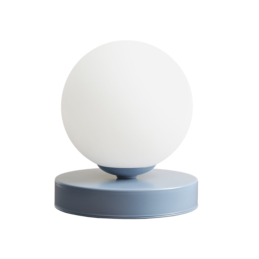 Lampada da tavolo Biurkowa Ball S Blu polvere Aldex