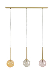 Lampada a sospensione Bosso 3 Multicolour Żarówka W Zestawie Aldex