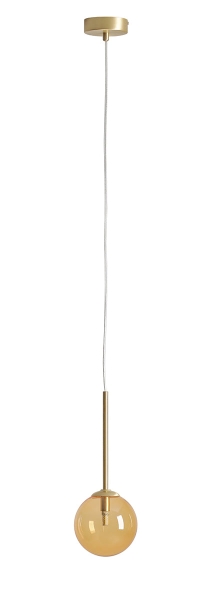 Lampada a sospensione Bosso mini 14 Multicolour (ORANGE) Żarówka W Zestawie Aldex