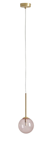 Lampada a sospensione Bosso mini 14 Multicolour (DUSTY Rose) Żarówka W Zestawie Aldex