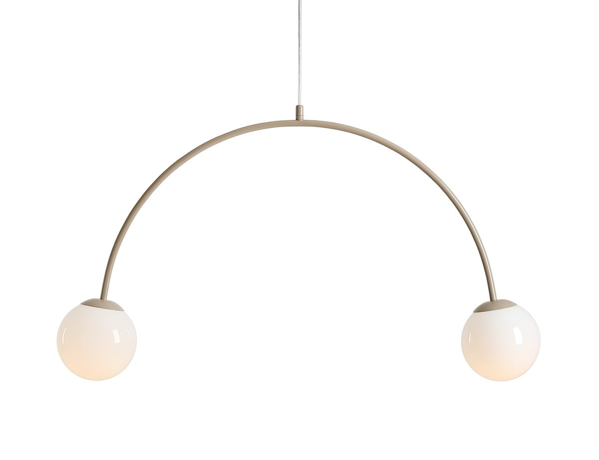 Lampada a sospensione Una 2 Beige Aldex