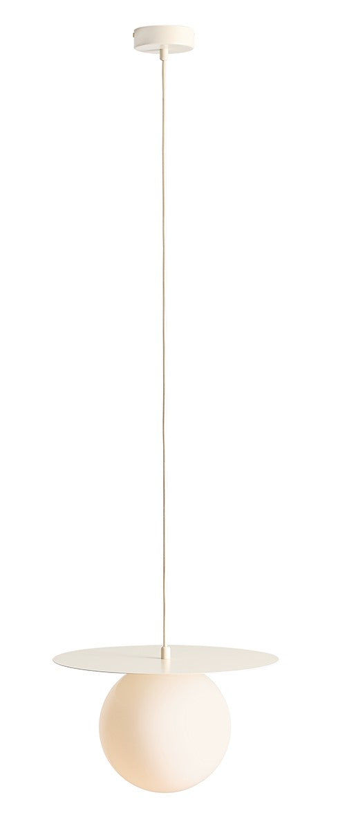 Lampada a sospensione Loop M Crema Aldex
