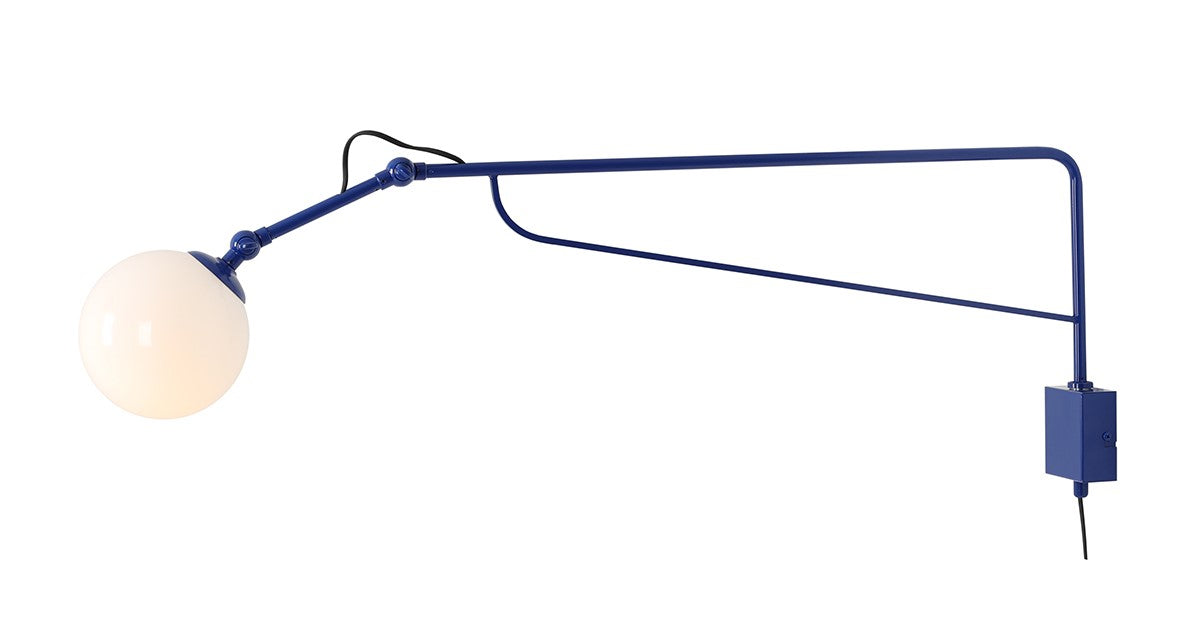 Applique Soho Glass grande Cobalto Aldex