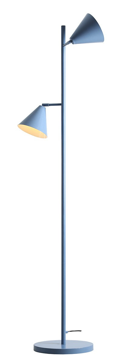 Lampada da terra Form 2 Blu polvere Aldex