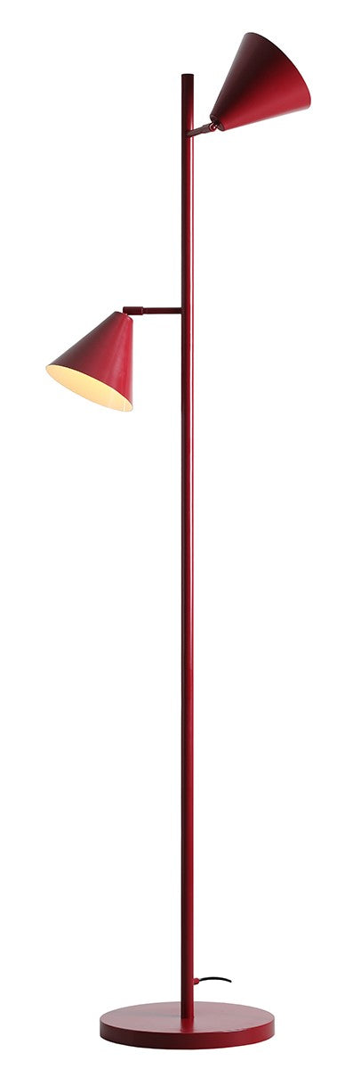 Lampada da terra Form 2 Bordeaux Aldex