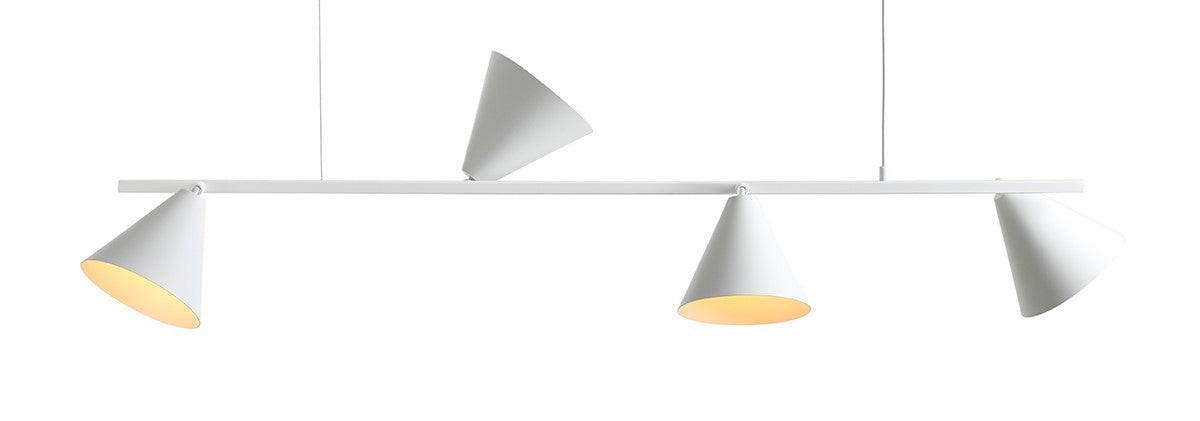 Lampada a sospensione Form 4 Bianco Aldex