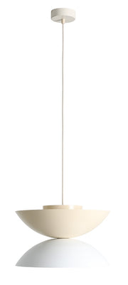 Lampada a sospensione Otti chiaro Gloss (37+ 37+ 15) Bianco e Crema Aldex