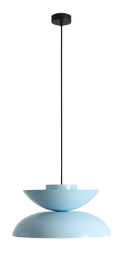 Lampada a sospensione Millo scuro Baby (47+ 37+ 15) Blu Aldex