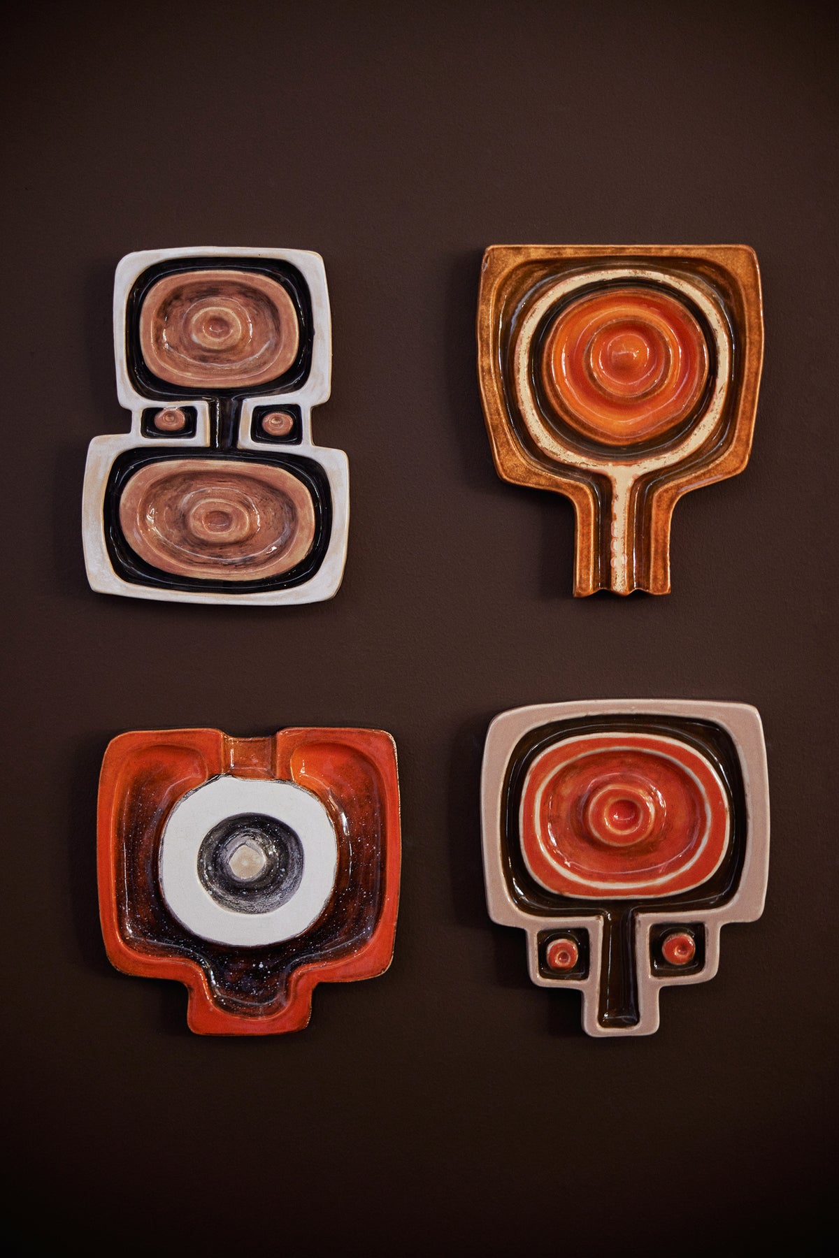Decorazione da parete in ceramica Corsage