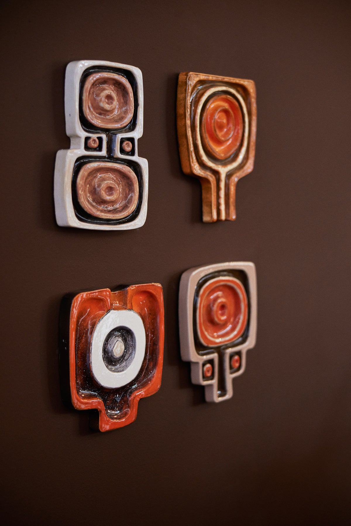Decorazione da parete in ceramica Corsage