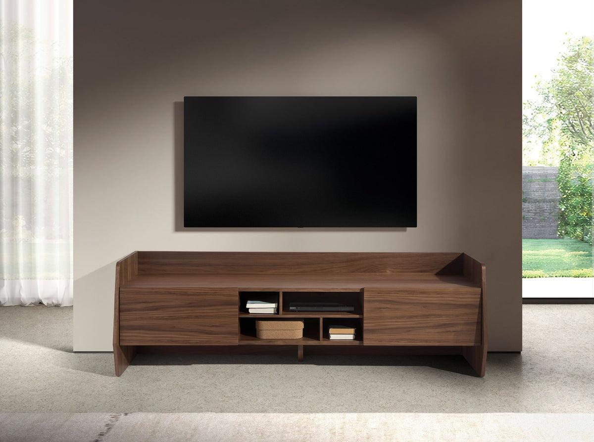 Porta TV in noce