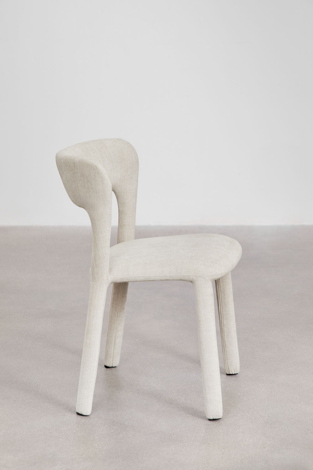 Set di 4 sedie da pranzo imbottite Brusel