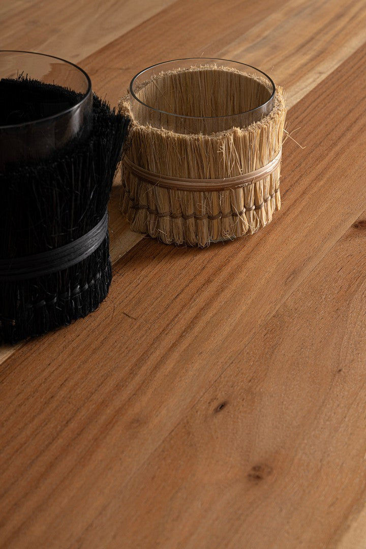 Tavolo in legno di acacia lavorato a mano 200x95 cm