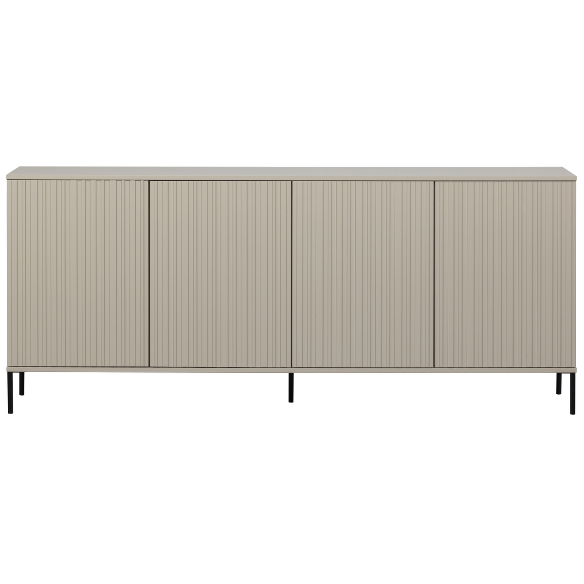 Nuova credenza rotondo 200 cm pine dust